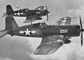 Marine Corsair fighters