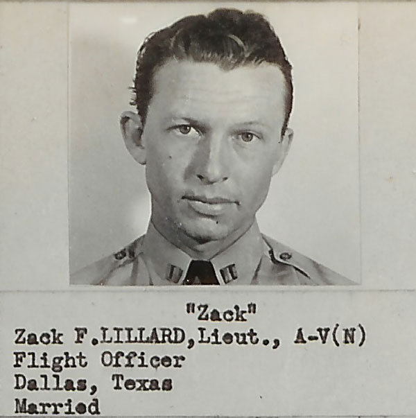 Lt. Zack F.  Lillard